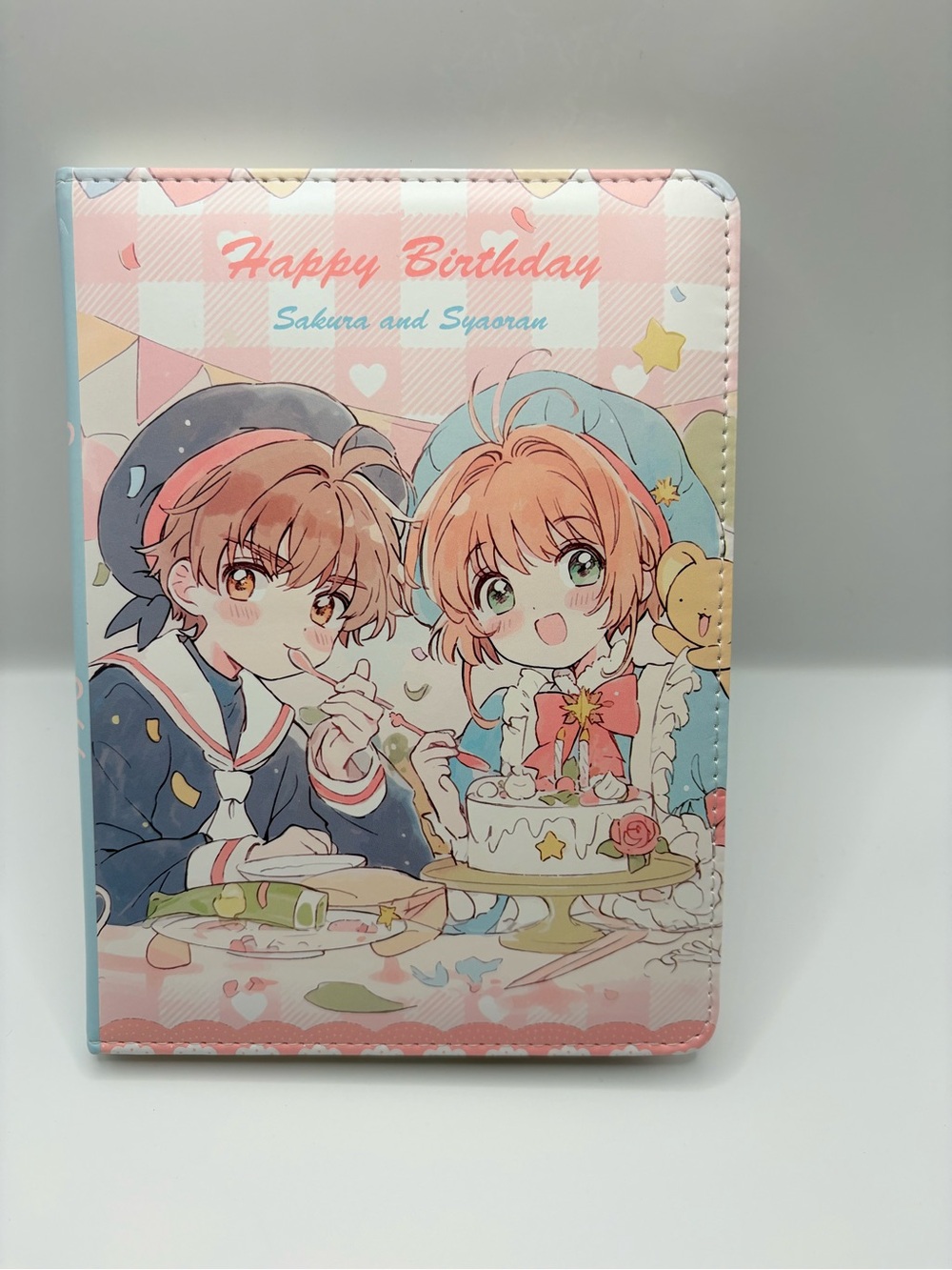 Notebook Journal Happy Birthday Sakura and Syaoran Anime